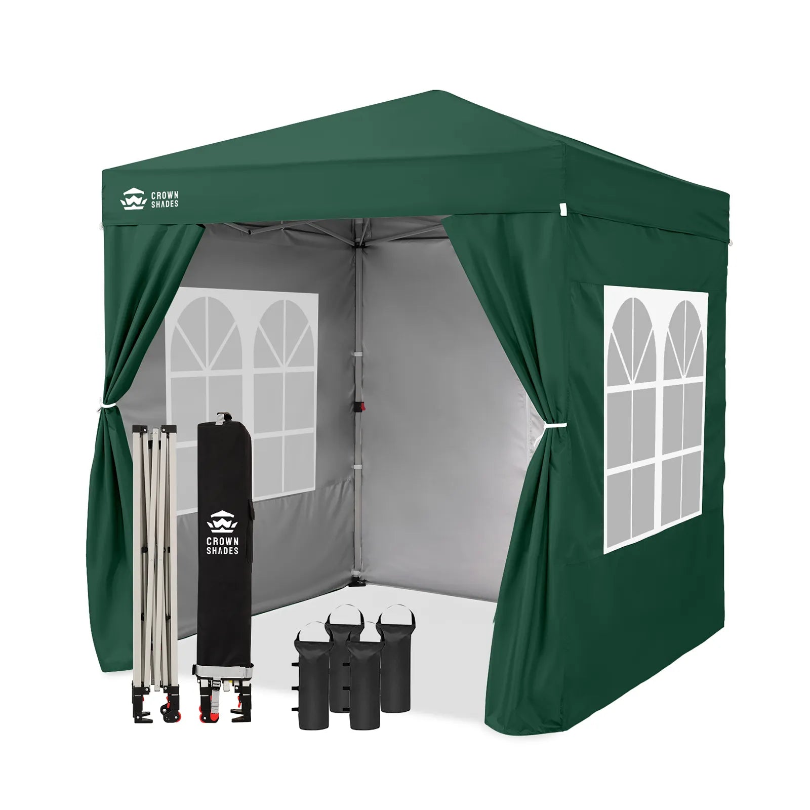 ArdenShade 2 x2m Pop Up Gazebo with 4 Sidewalls