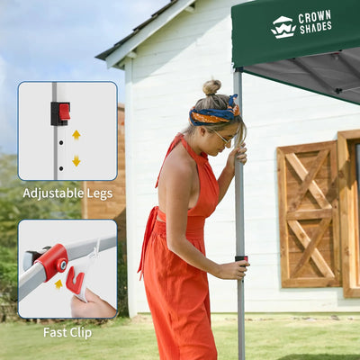 3m x 3m Pop Up Gazebo with Sidewall – One Push Waterproof Canopy