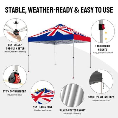 CenterLOK® Pop Up Gazebo - One Push Instant
