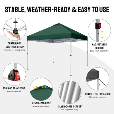 CenterLOK® Pop Up Gazebo - One Push Instant