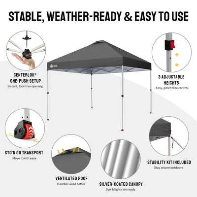 CenterLOK® Pop Up Gazebo - One Push Instant