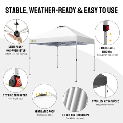 CenterLOK® Pop Up Gazebo - One Push Instant