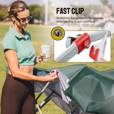 Pop Up Gazebo with 4 Sidewalls - One Push CenterLOK® Instant Setup